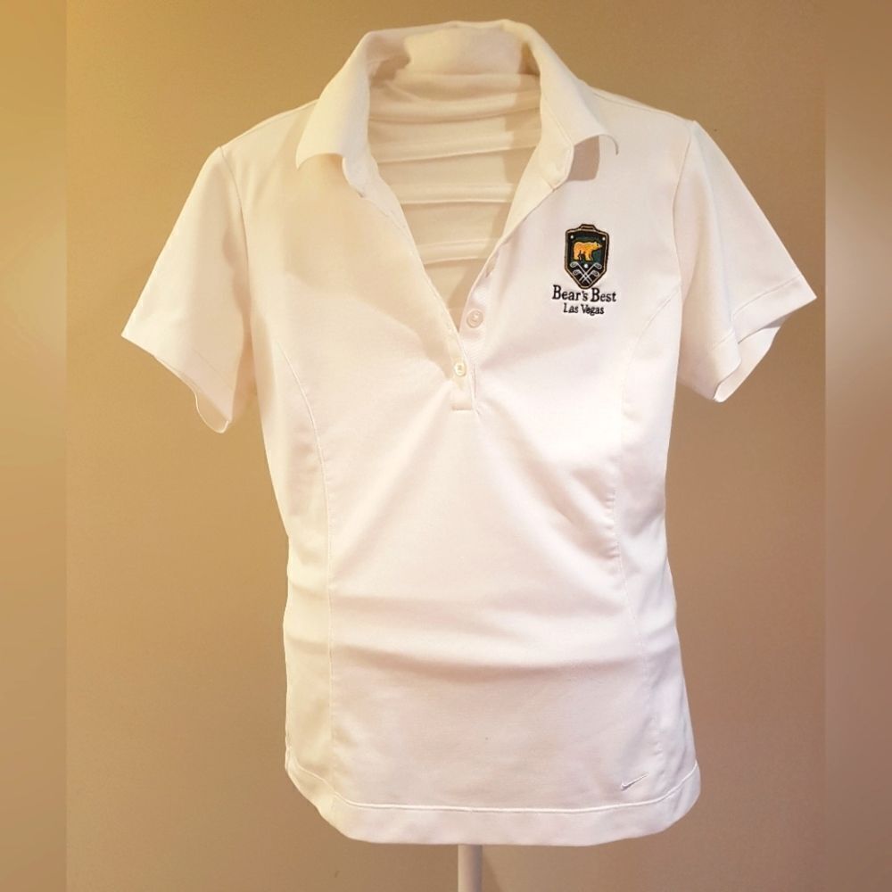 NIKE FITDRY *Bears Best  LA* Golf Shirt Activewear Size Small